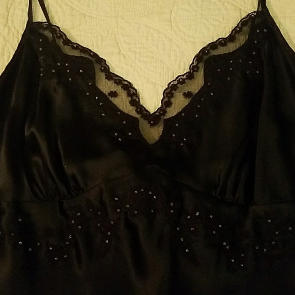 Black Silk camisole. (NWOT)